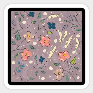 Floral Pattern Sticker